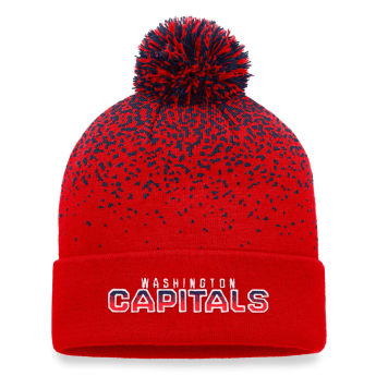 Washington Capitals зимна шапка Iconic Gradiant Beanie Cuff with Pom Athletic Red-Athletic Navy