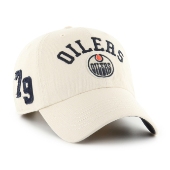 Edmonton Oilers баскетболна шапка с козирка Clubhouse Faber ’47 Clean Up