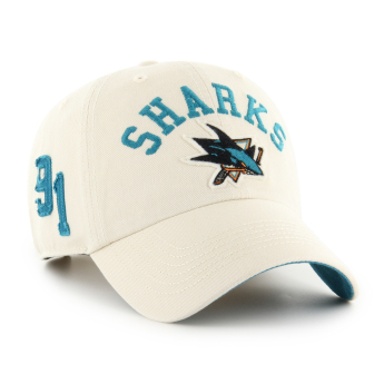 San Jose Sharks баскетболна шапка с козирка Clubhouse Faber ’47 Clean Up