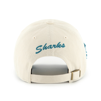 San Jose Sharks баскетболна шапка с козирка Clubhouse Faber ’47 Clean Up