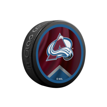 Colorado Avalanche шайба reverse retro jersey souvenir collector hockey puck