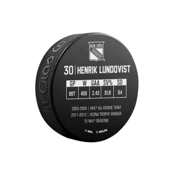 New York Rangers шайба retirement souvenir hockey puck in cube