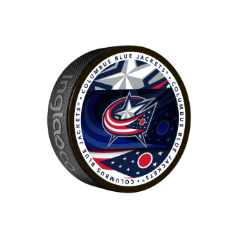 Columbus Blue Jackets шайба Medallion Souvenir Collector