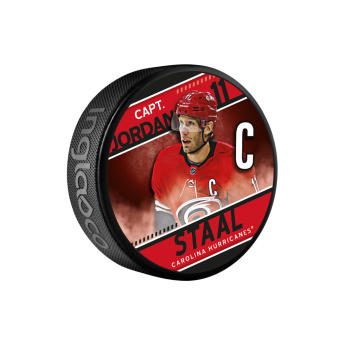Carolina Hurricanes шайба Jordan Staal Captain Collection