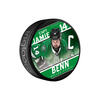 Dallas Stars шайба Jamie Benn Captain Collection