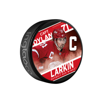 Detroit Red Wings шайба Dylan Larkin Captain Collection