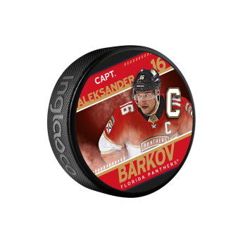 Florida Panthers шайба Aleksander Barkov Captain Collection
