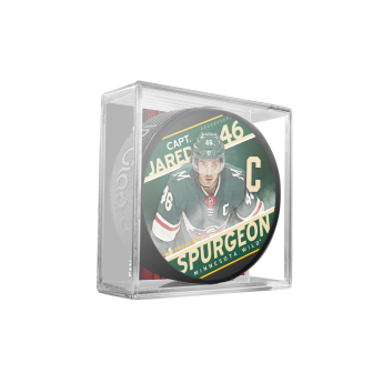 Minnesota Wild шайба Jared Spurgeon Captain Collection