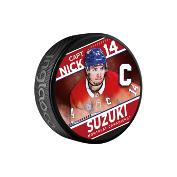 Montreal Canadiens шайба Nick Suzuki Captain Collection