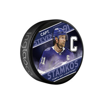 Tampa Bay Lightning шайба Steven Stamkos Captain Collection