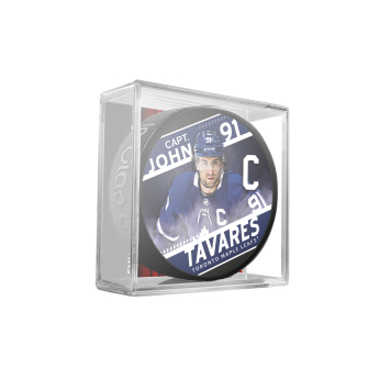 Toronto Maple Leafs шайба John Tavares Captain Collection