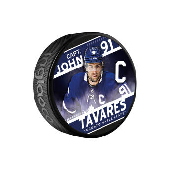 Toronto Maple Leafs шайба John Tavares Captain Collection