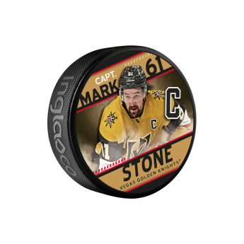 Vegas Golden Knights шайба Mark Stone Captain Collection