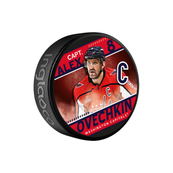 Washington Capitals шайба Alex Ovechkin Captain Collection