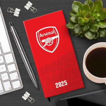 Arsenal FC бележник Slim 2025