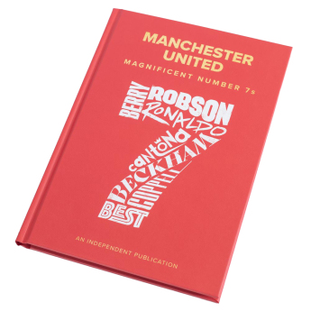 Manchester United книга Magnificent Number 7s