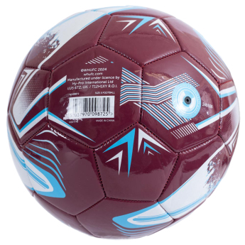 West Ham United футболна топка Turbine - size 5