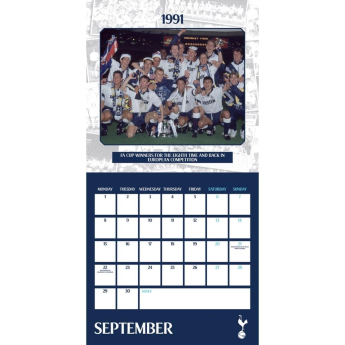 Tottenham Hotspur календар Legends Square 2025