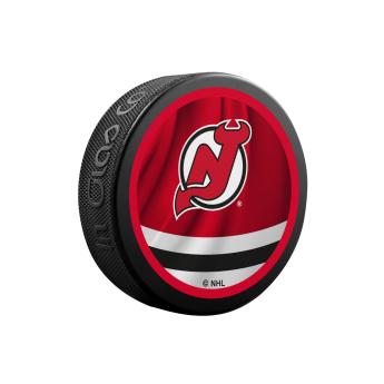 New Jersey Devils шайба reverse retro jersey souvenir collector hockey puck
