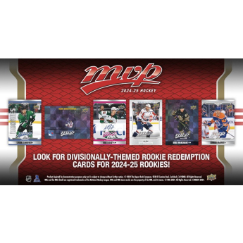NHL кутии хокей карти NHL 2024-25 Upper Deck MVP Hockey Gravity Feed Box