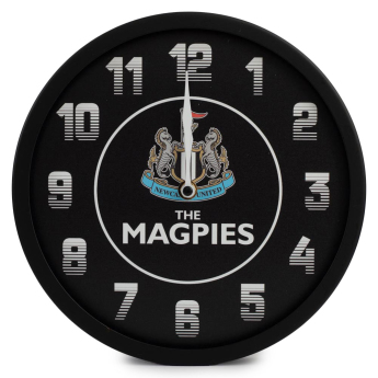 Newcastle United стенен часовник LED Magpies