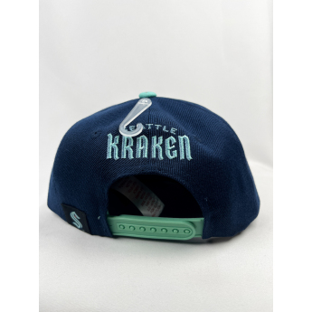 Seattle Kraken детска шапка с  козирка flat Life Style Graphic Snapback