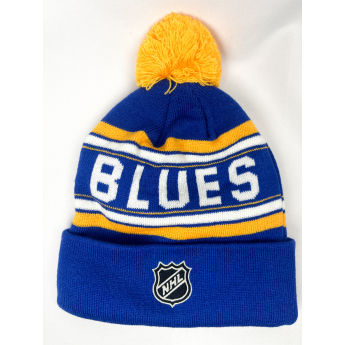 St. Louis Blues детска зимна шапка Jacquard Cuffed Knit With Pom