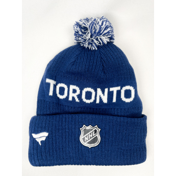 Toronto Maple Leafs детска зимна шапка Cufed Knit With Pom