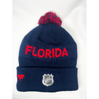 Florida Panthers детска зимна шапка Cufed Knit With Pom