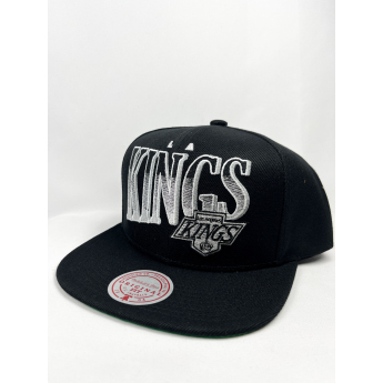 Los Angeles Kings шапка с козирка flat Line Work Snapback Vntg
