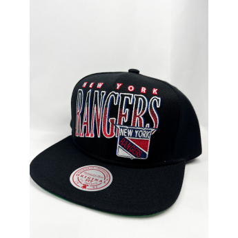 New York Rangers шапка с козирка flat Line Work Snapback Vntg