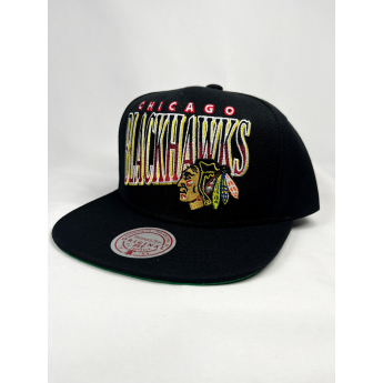 Chicago Blackhawks шапка с козирка flat Line Work Snapback