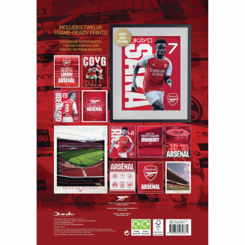 Arsenal FC календар Deluxe 2025