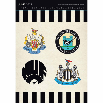 Newcastle United календар Deluxe 2025