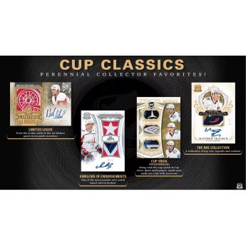 NHL кутии хокей карти NHL 2022-23 Upper Deck The CUP Hobby Box