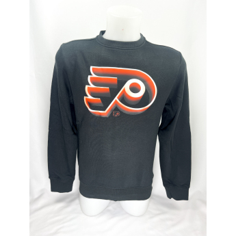 Philadelphia Flyers мъжки суитшърт Chrome Graphic Crew Sweatshirt Black