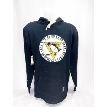 Pittsburgh Penguins мъжки суитшърт с качулка Thermal Lightweight Hoodie Vintage Logo