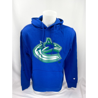 Vancouver Canucks мъжки суитшърт с качулка Chrome Graphic Hoodie Blue Chip