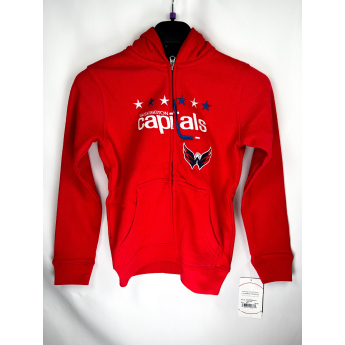 Washington Capitals детски суитшърт с качулка Stated Full Zip Hoodie