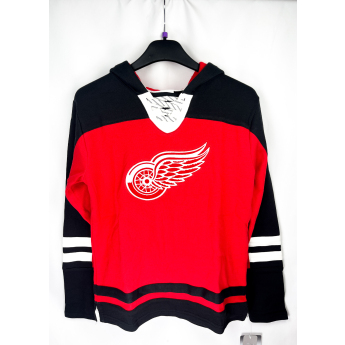 Detroit Red Wings детски суитшърт с качулка Ageless Revisited - Home Po Hoodie