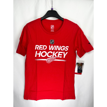Detroit Red Wings детска тениска Apro Wordmark Ss Ctn Tee