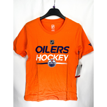 Edmonton Oilers детска тениска Apro Wordmark Ss Ctn Tee