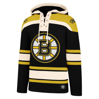 Boston Bruins мъжки суитшърт с качулка Superior Lacer Hood