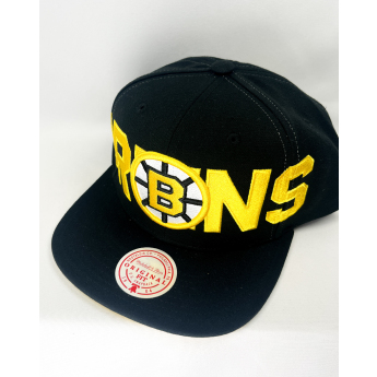Boston Bruins шапка с козирка flat Full Frontal Snapback Vntg