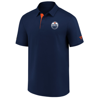 Edmonton Oilers мъжка поло тениска Authentic Rinkside Performance Polo