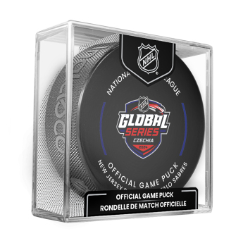 NHL продукти шайба NHL Global Series 2024 Czechia Buffalo Sabres vs New Jersey Devils Official Game