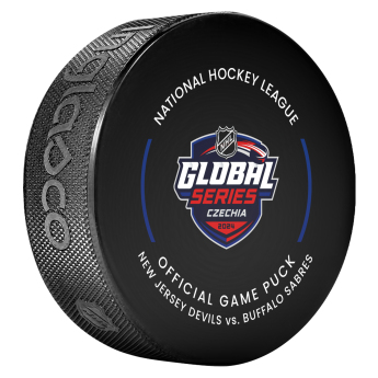 NHL продукти шайба NHL Global Series 2024 Czechia Buffalo Sabres vs New Jersey Devils Official Game