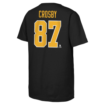 Pittsburgh Penguins детска тениска Sidney Crosby Flat Captains N&N Ctn Tee