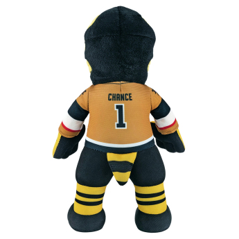 Vegas Golden Knights мъжки суитшърт с качулка Vegas Golden Knights Chance #1 Plush Figure (Gold Jersey)