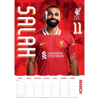 Liverpool FC календар 2025